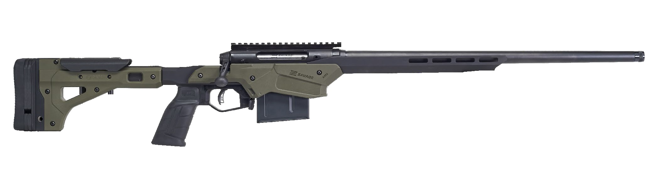 Savage Arms Axis II Precision Rifle .30-06 Sprg 5/rd 22" Barrel OD Green