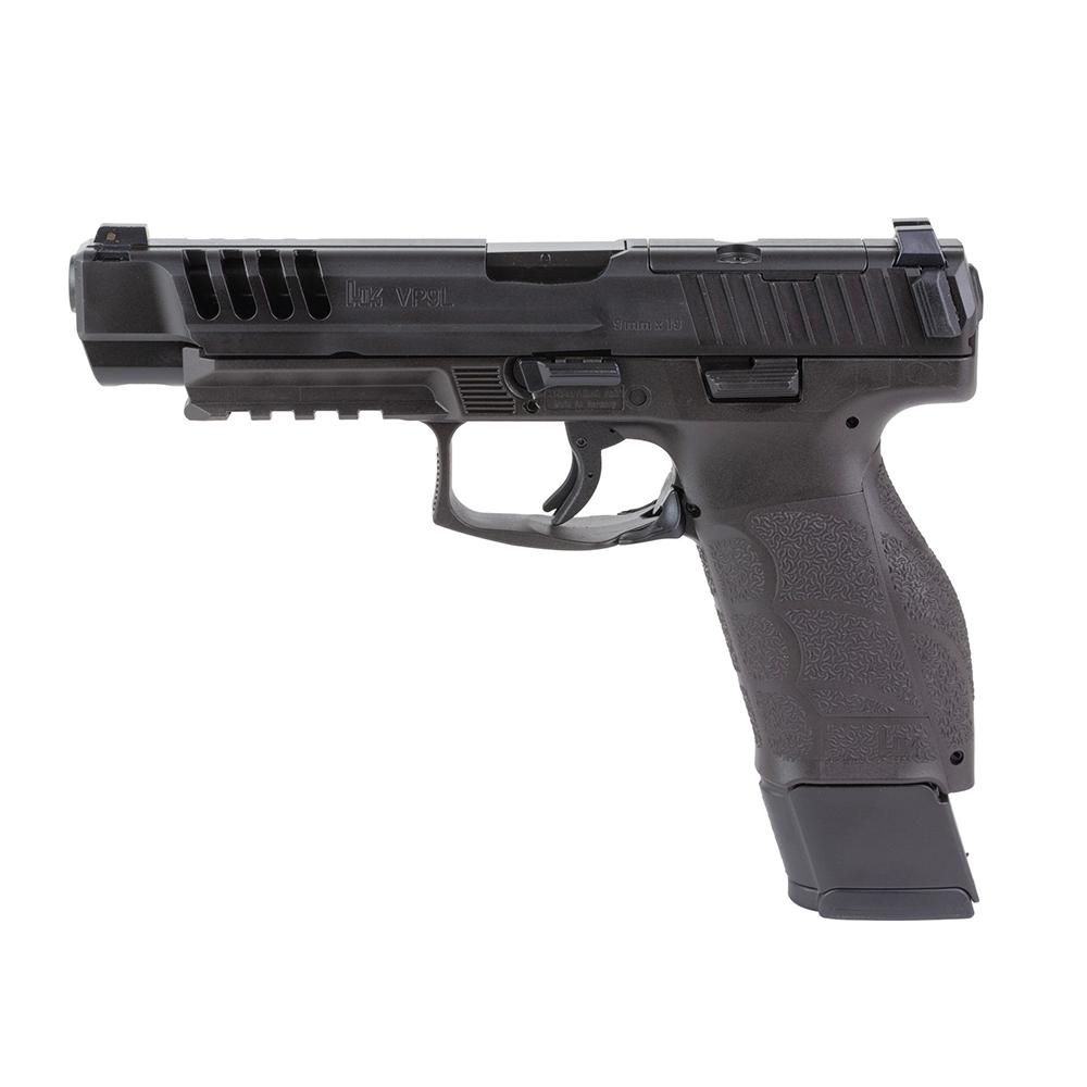 Heckler & Koch Inc. H&K VP9A1 L Optic Ready Handgun 9mm Luger 20rd Magazines(2) 5" Barrel Black