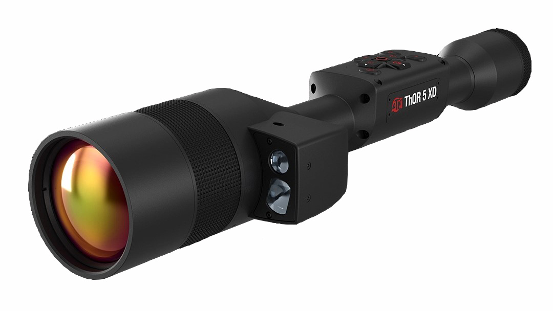 ATN Thor 5 LRF Thermal Rifle Scope 3-12x 320x240 12 Micron Black