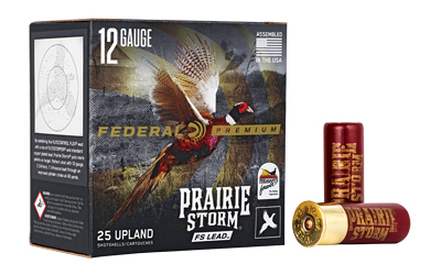 Federal Prairie Storm FS Lead Shotshells 12 ga 2-3/4" 1-1/4oz #5 25/ct