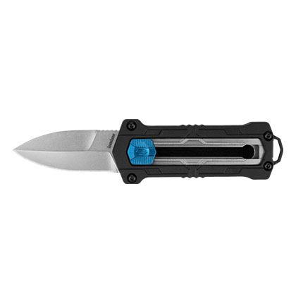 Kershaw Kapsule Manual OTF Folding Knife 1-9/10" Spear Point Blade Black