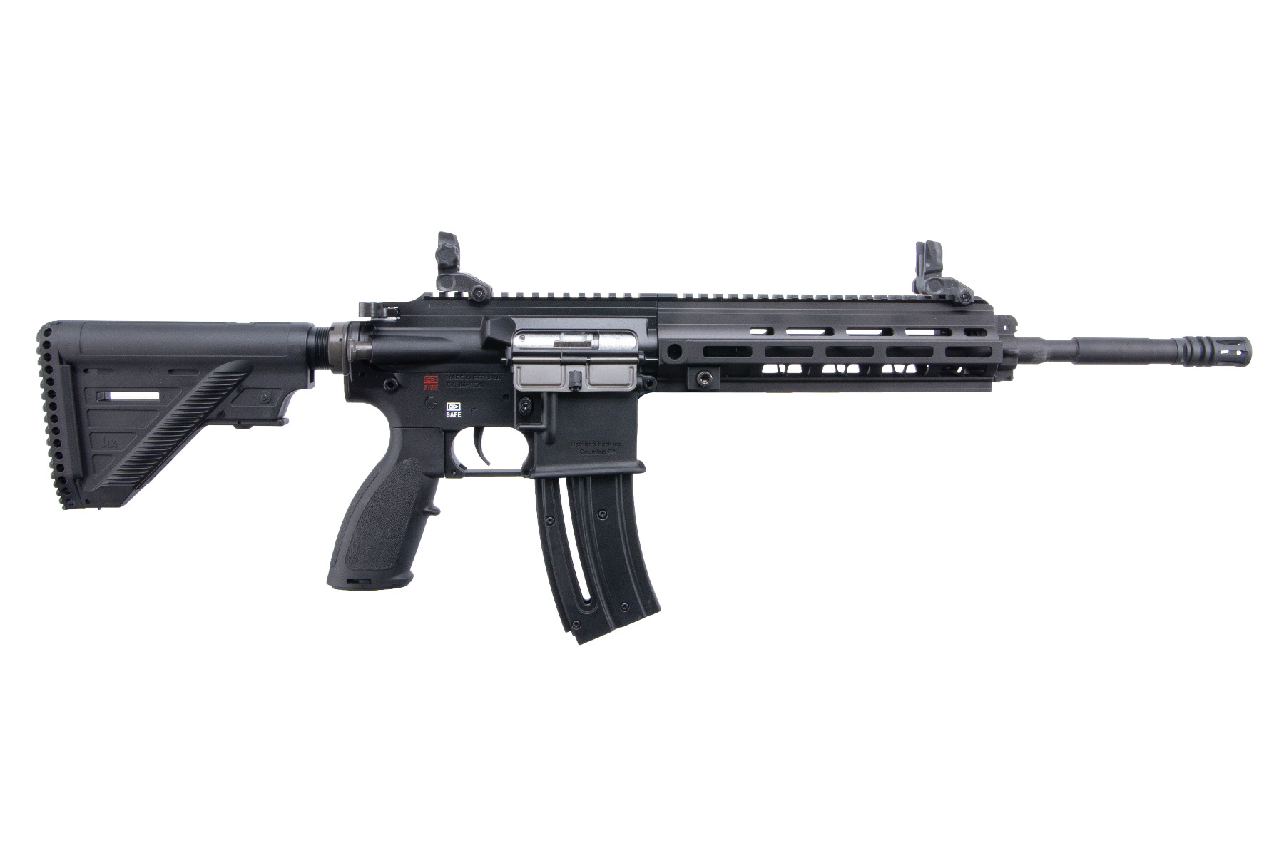Heckler & Koch Inc. H&K HK416 Rifle .22 LR 20rd Magazine(1) 16.1" Barrel Adjustable Stock
