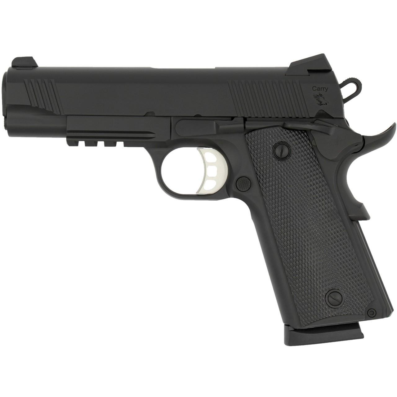 Tisas 1911 CARRY B9R 9MM 4.25'' Cerakote Black 2-9rd
