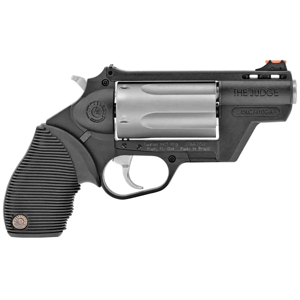 TAURUS PUBLIC DEFENDER POLY JUDGE REVOLVER 45COLT/410 STAINLESS 2.5" 5RD