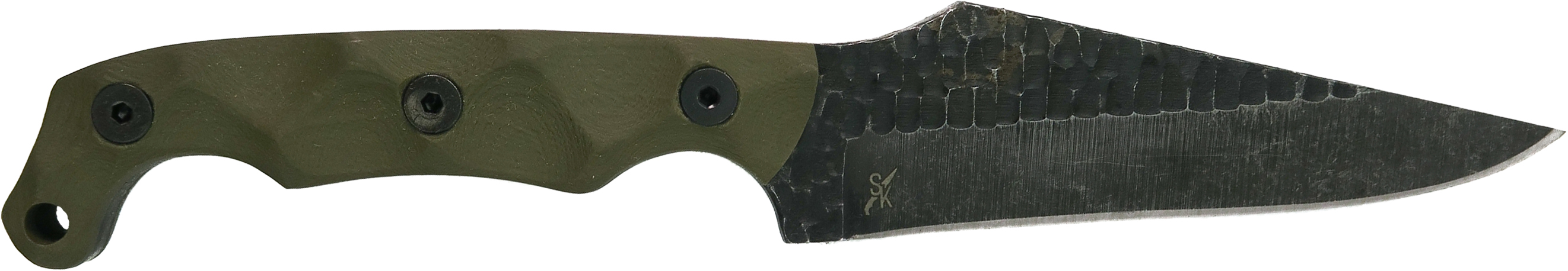 Stroup Knives STP TU2 OD GREEN G10