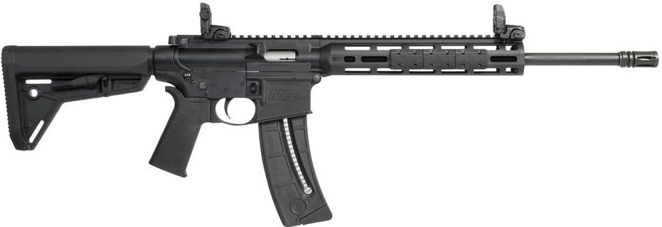 Smith & Wesson M&P 15-22 Sport MOE SL Rifle 22 LR 25rd Magazine 16.5" Barrel Black