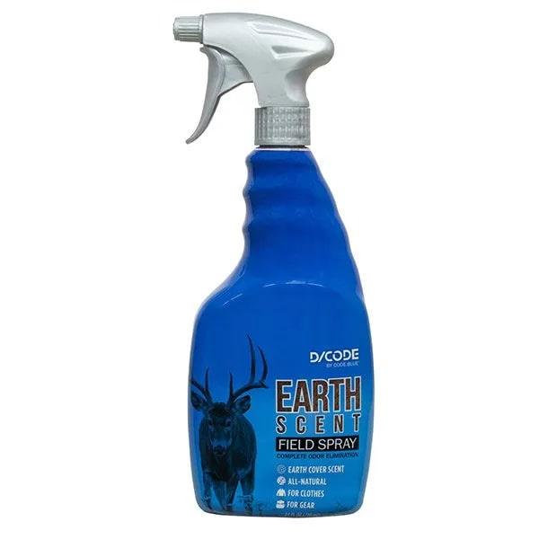 Moultrie Enterprises Code Blue Earth Scented Field Spray 24 oz Bottle