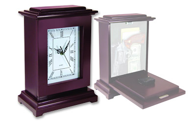 Personal Security Tall Rectangle Conceal Clock