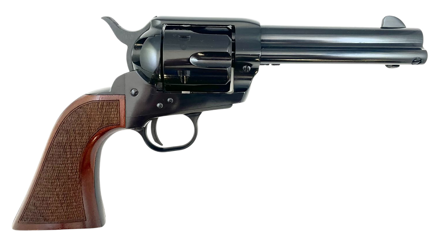 Taylors & Company TC9 1873 SA Blued Army Handgun 9mm Luger 6rd Capacity 4.75" Barrel Checkered Grip