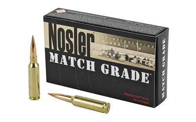 Nosler RDF Match Grade Rifle Ammunition 6.5 Creedmoor 140gr OTM 2650 fps 20/ct