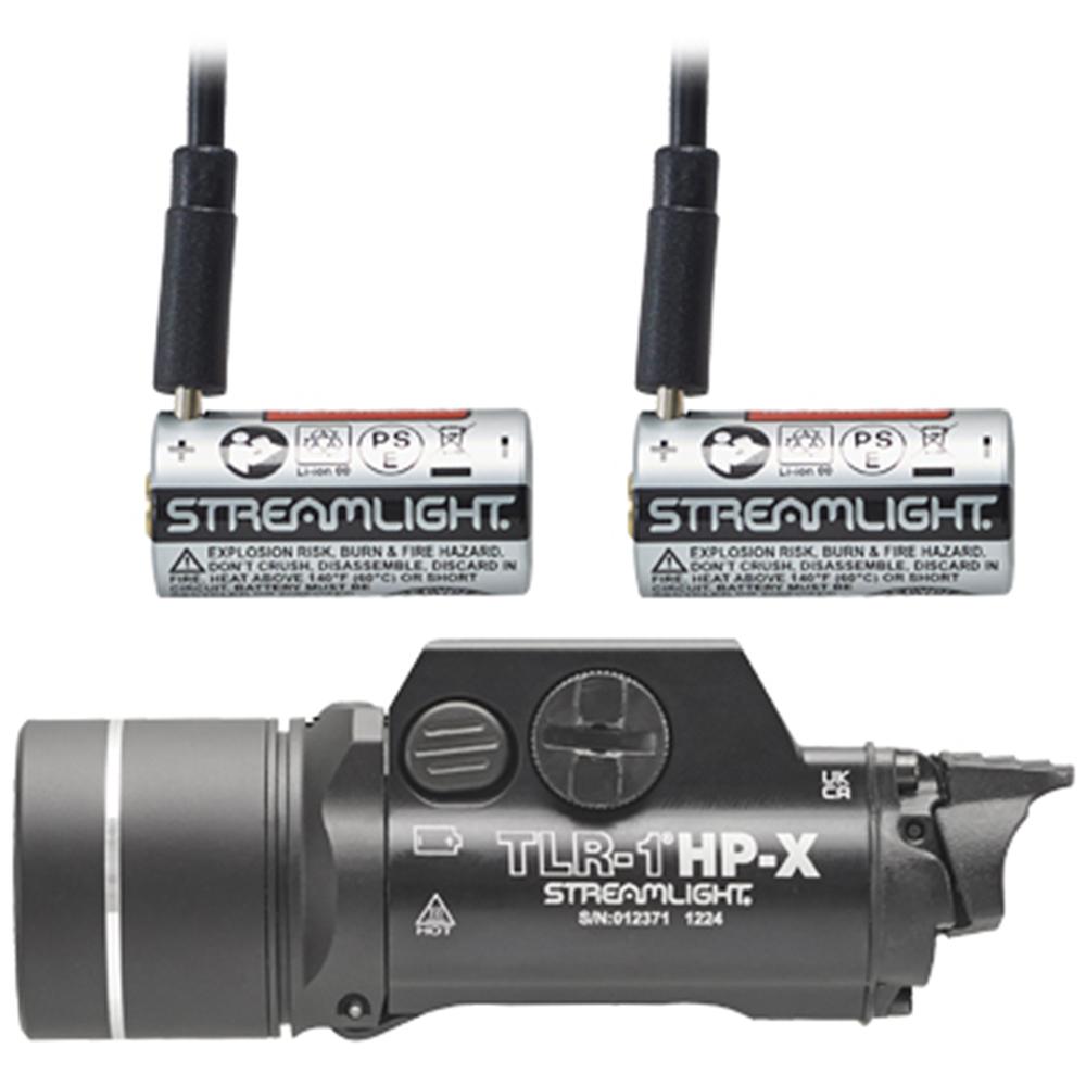 Streamlight TLR-1 HP-X Handgun Weapon Light 1300 Lumen SL-B9 Batteries Included Black
