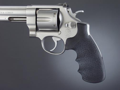 HOGUE MONOGRIP S&W N/FR RND BUTT BLK
