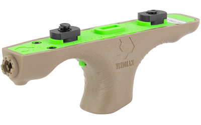 Viridian HS1 FDE Handstop with Green Laser M-LOK Mounting