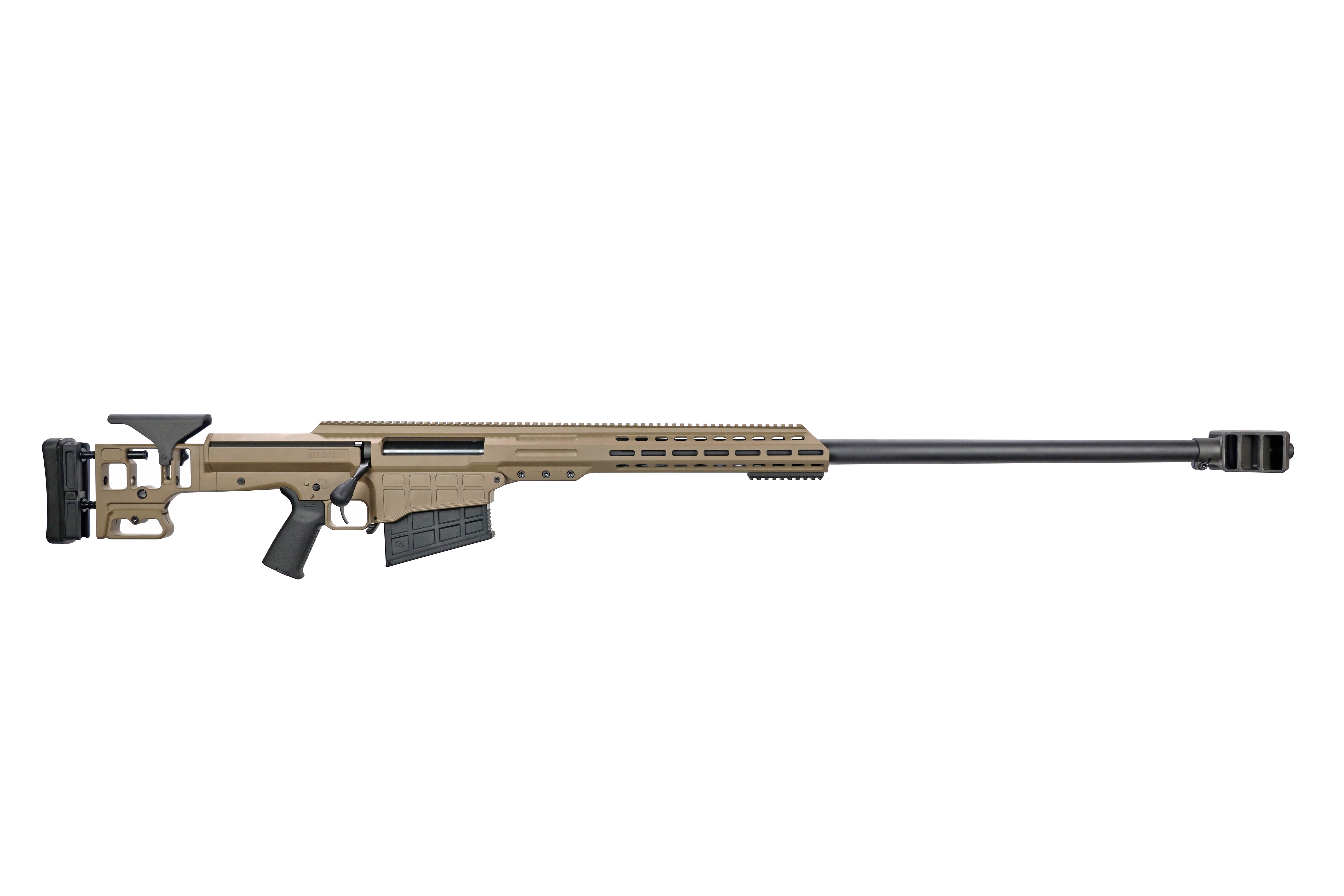 Barrett MRADELR Rifle 416 Barrett 5rd Magazines(2) 36" Heavy Barrel FDE Cerakote