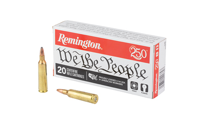 Remington We The People Rifle Ammunition 22-250 Rem 55 gr PSP 3680 fps 20/ct
