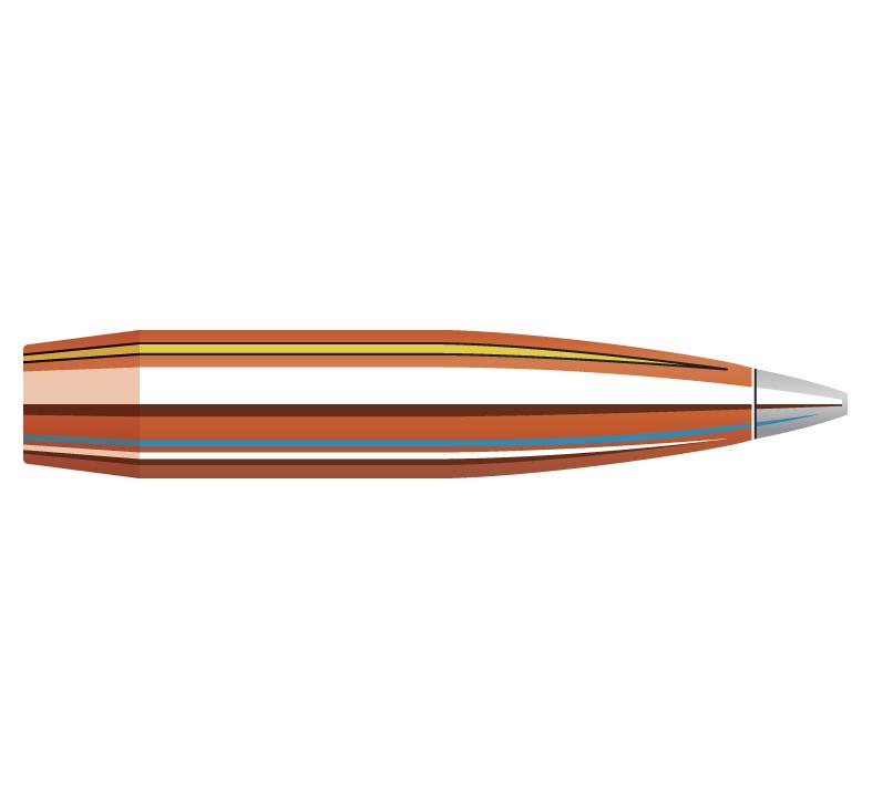 Hornady Aluminum Tip Rifle Bullets 7mm .284" 166 gr A-TIP Match 100/ct