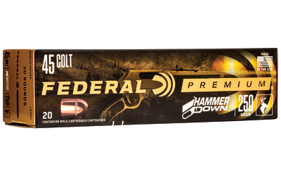 Federal Hammer Down Rifle Ammunition .45 Colt 250 gr SP 1025 fps 20/ct
