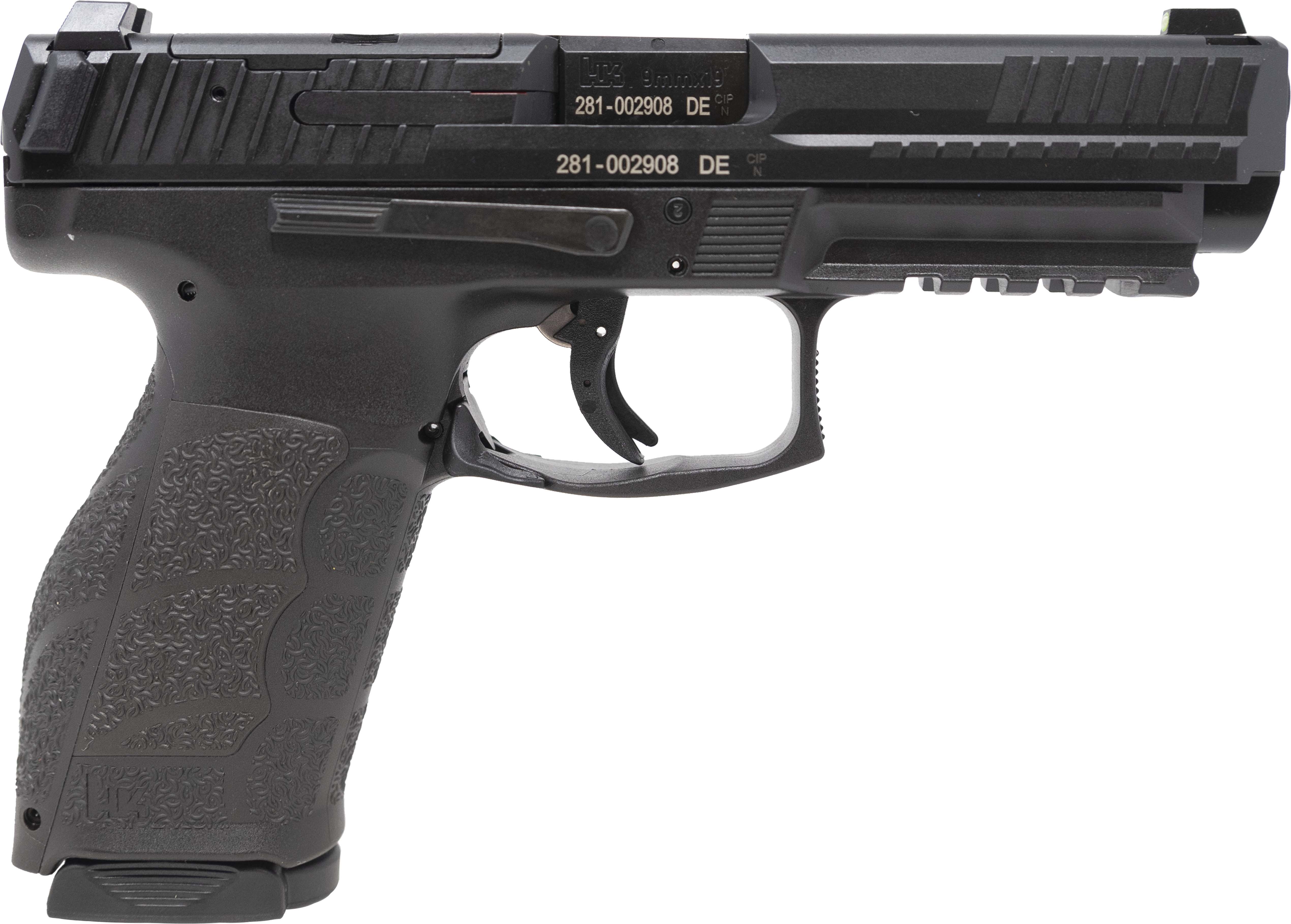 Heckler & Koch Inc. H&K VP9A1 F Handgun 9mm Luger 10rd Magazines (2) 4.53" Barrel Optic Ready - CA Compliant