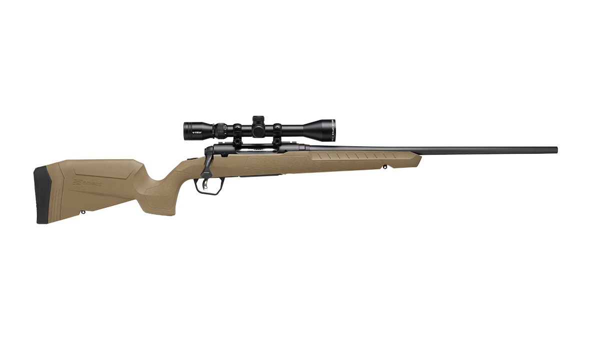 SAV AXIS2XP 350LGND SC CP LH 3-9X40 SCOPE INCLUDED