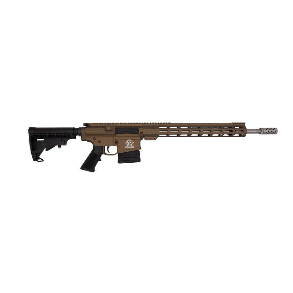 10 Ring Great Lakes Firearms AR-10 Rifle .308 Win 10rd Magazine 16" Stainless Barrel 15" MLOK Rail Bronze Finish