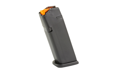 Glock Factory Handgun Magazine for G20 Black with Orange Follower 10mm Auto 10/rd
