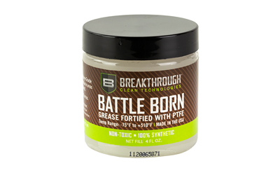 The Allen Company Inc. Breakthrough Clean Technologies Battle Born Grease with PTFE 4 oz Jar Clear