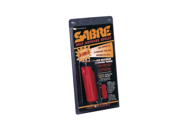 Security Equipment Corporation Sabre Advanced 3 in 1 Defense Spray Key Ring
