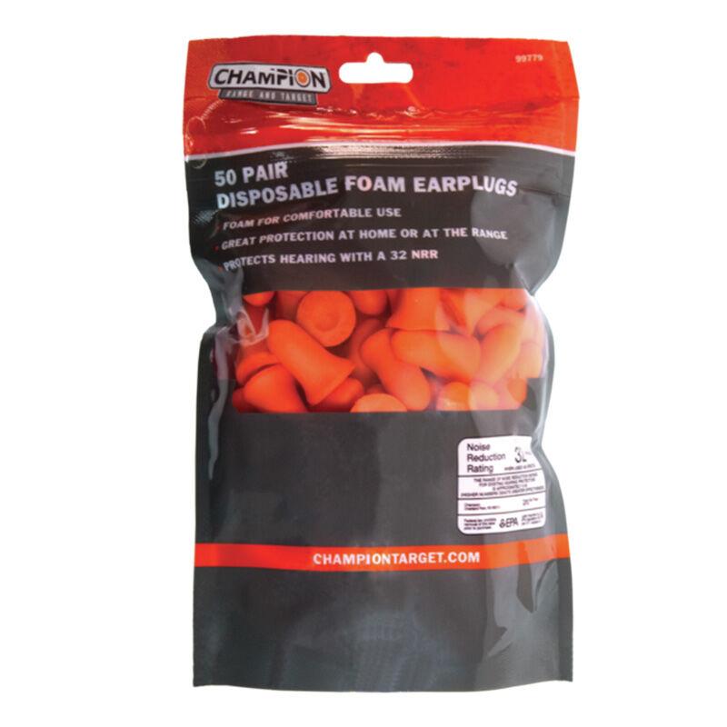 Champion Foam Ear Plugs 50 Pairs