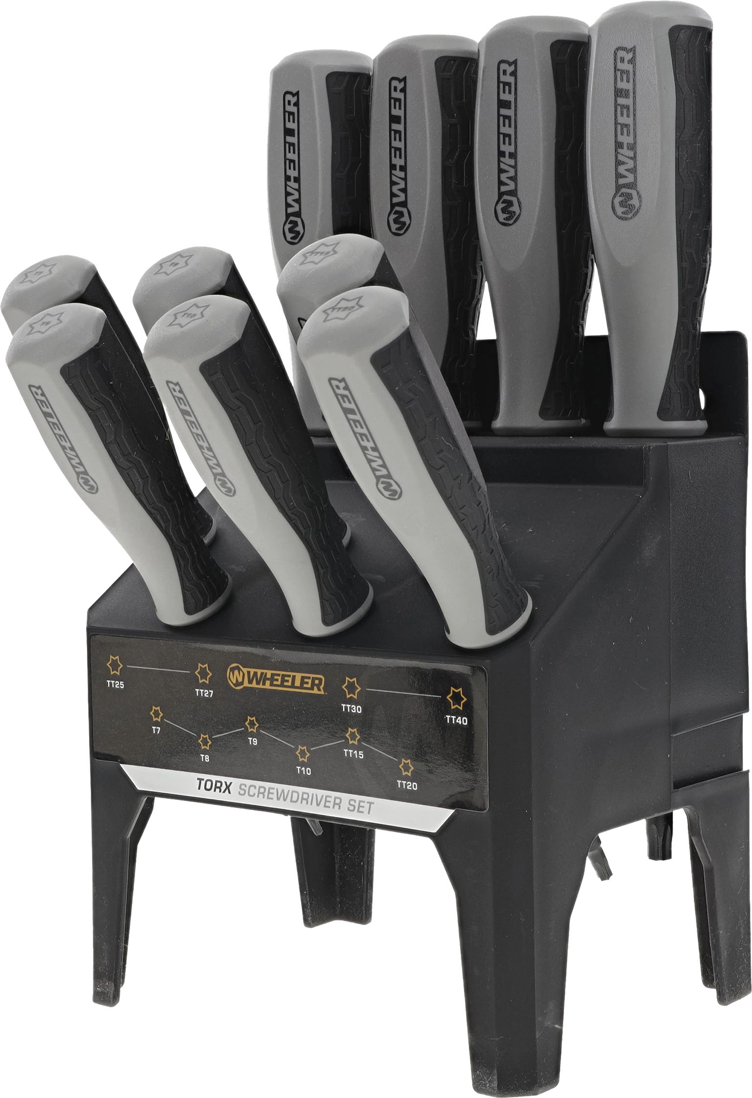 AOB Wheeler 10 Piece Torx Benchtop Screwdriver Set