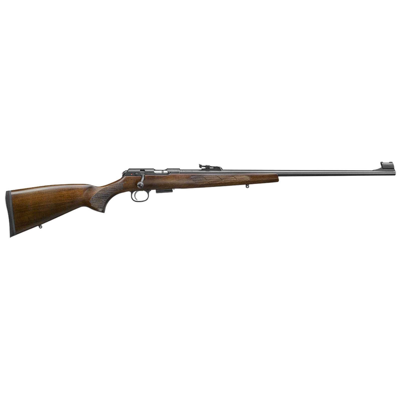 CZ 457 Lux .17 HMR 5rd Magazine 24.8" Barrel Blued Walnut Stock