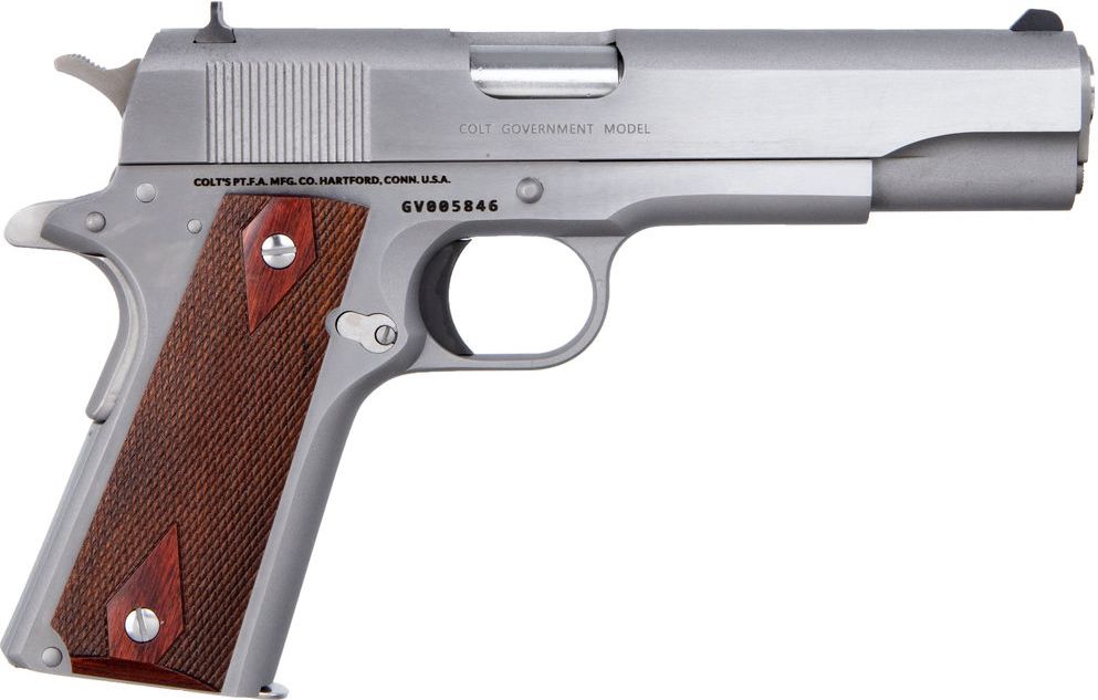 COLT 1911 GOVT 38 Super 5" 9+1 STAINLESS