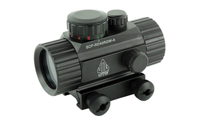 Leapers UTG 3.8" ITA Red/Green CQB Dot Sight with Integral QD Mount