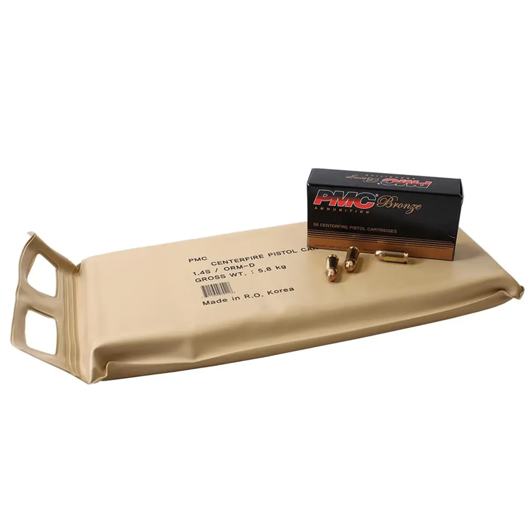 PMC Handgun Ammunition Battle Pack .40 S&W 165 gr FMJ 989 fps 300/ct