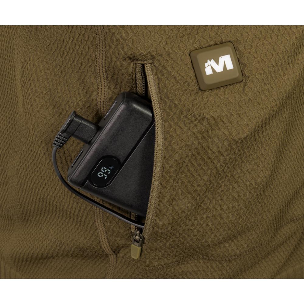 Gsm Muddy Nucleus Heated Hunting Vest Brown Clay XL