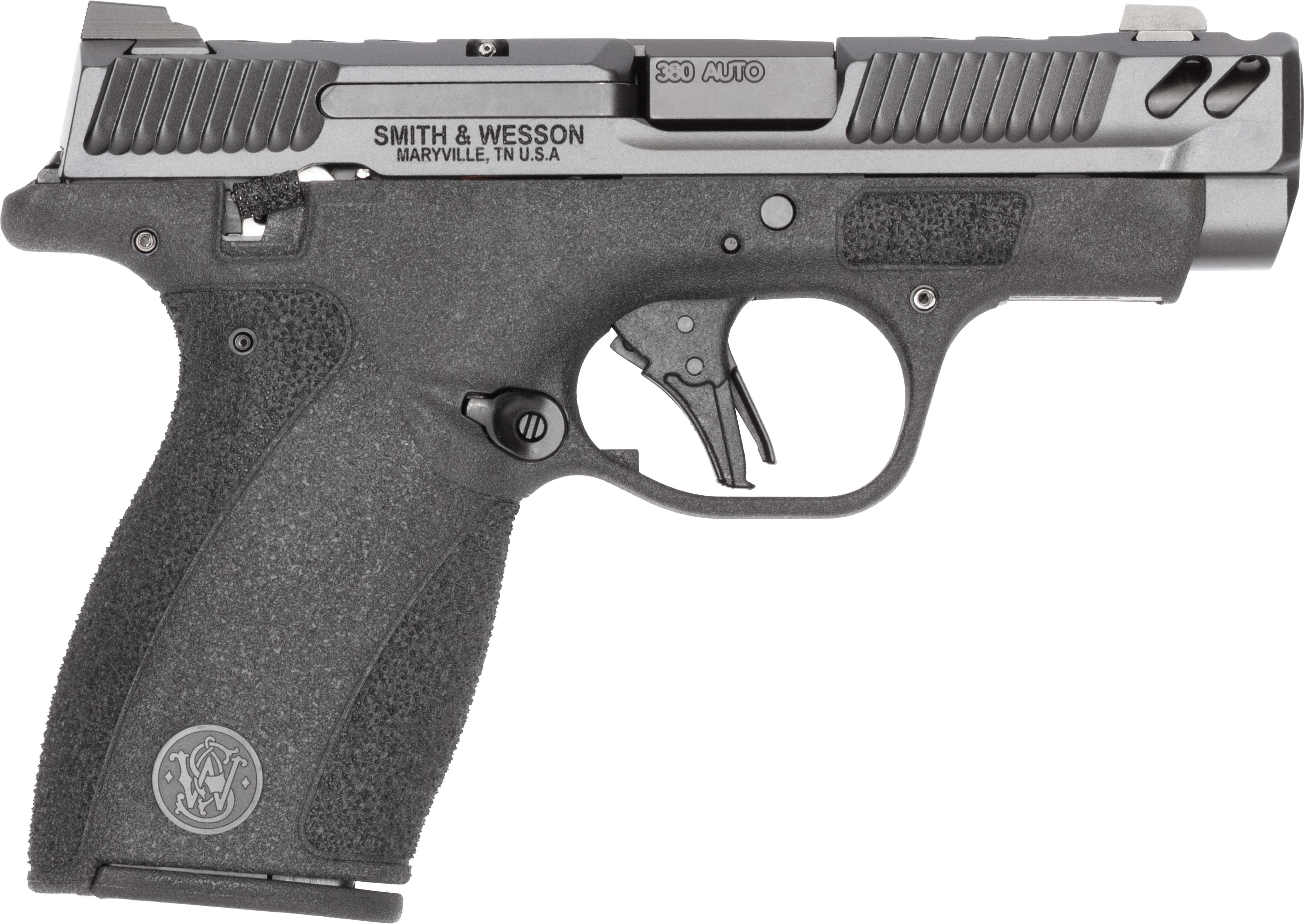 Smith & Wesson Inc. S&W PC Bodyguard 2.0 Carry Comp Handgun .380 Auto 10rd Magazines(2) 3.1? Ported Barrel Chamber Indicator Manual Safety CA Compliant
