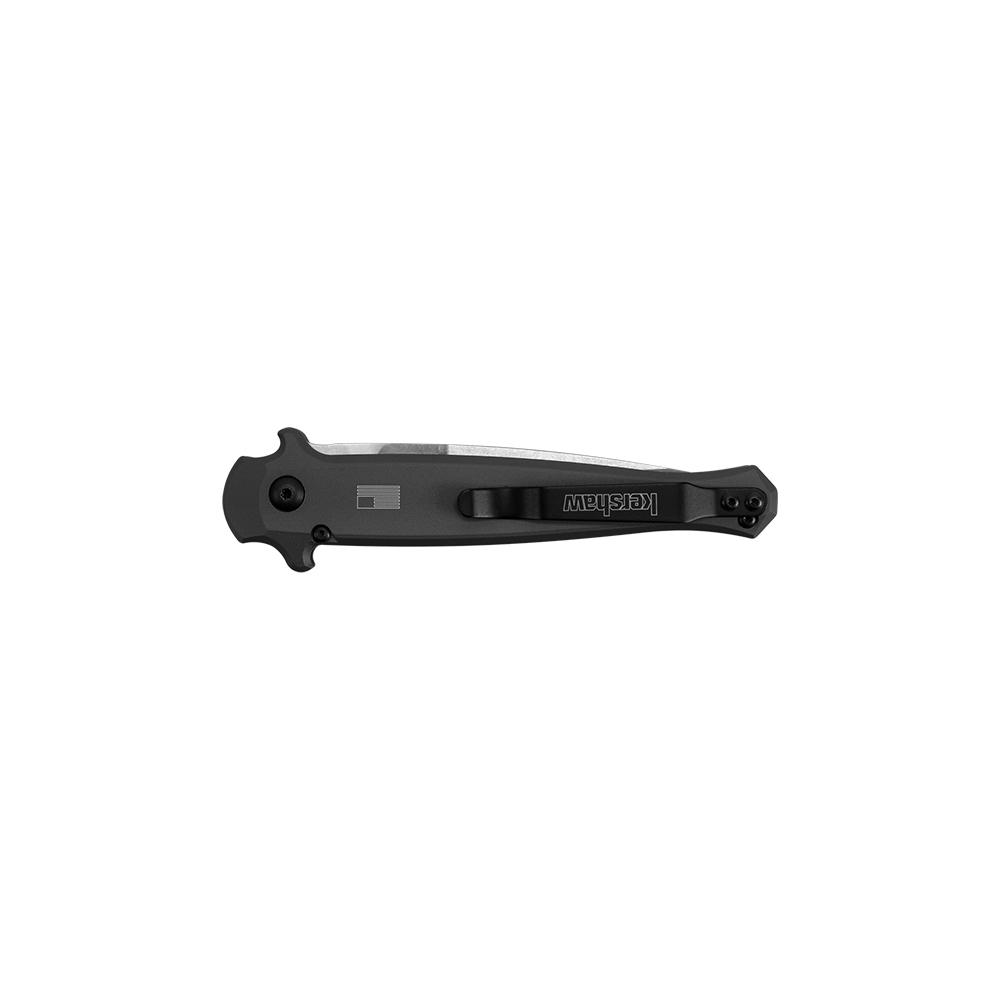Kershaw Launch 8 Automatic Knife 3-1/5" Spear Point Blade Black