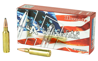 Hornady American Whitetail Rifle Ammunition .300 WSM 165 gr BTSP 20/rd