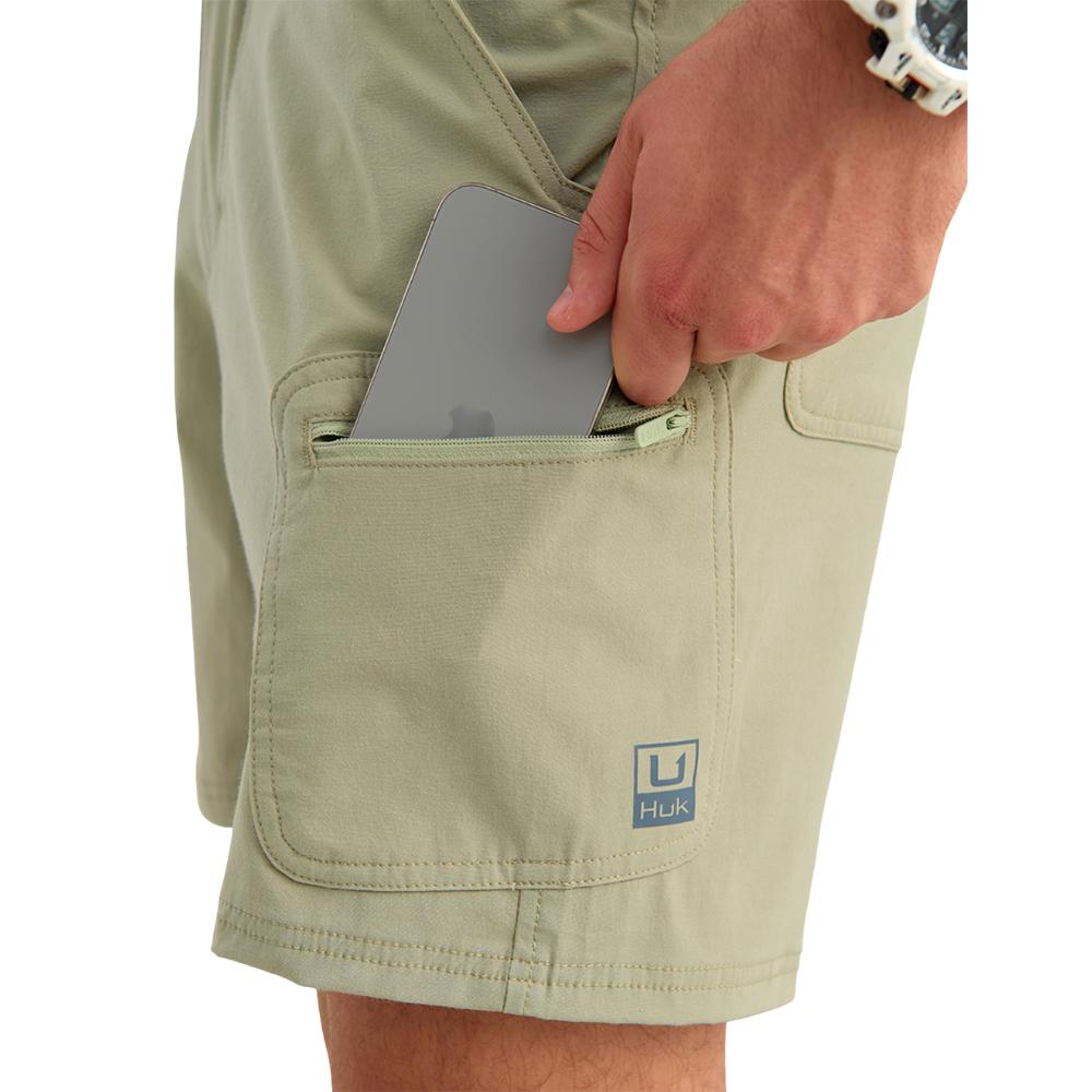 Huk Next Level 7" Shorts Seagrass 2XL