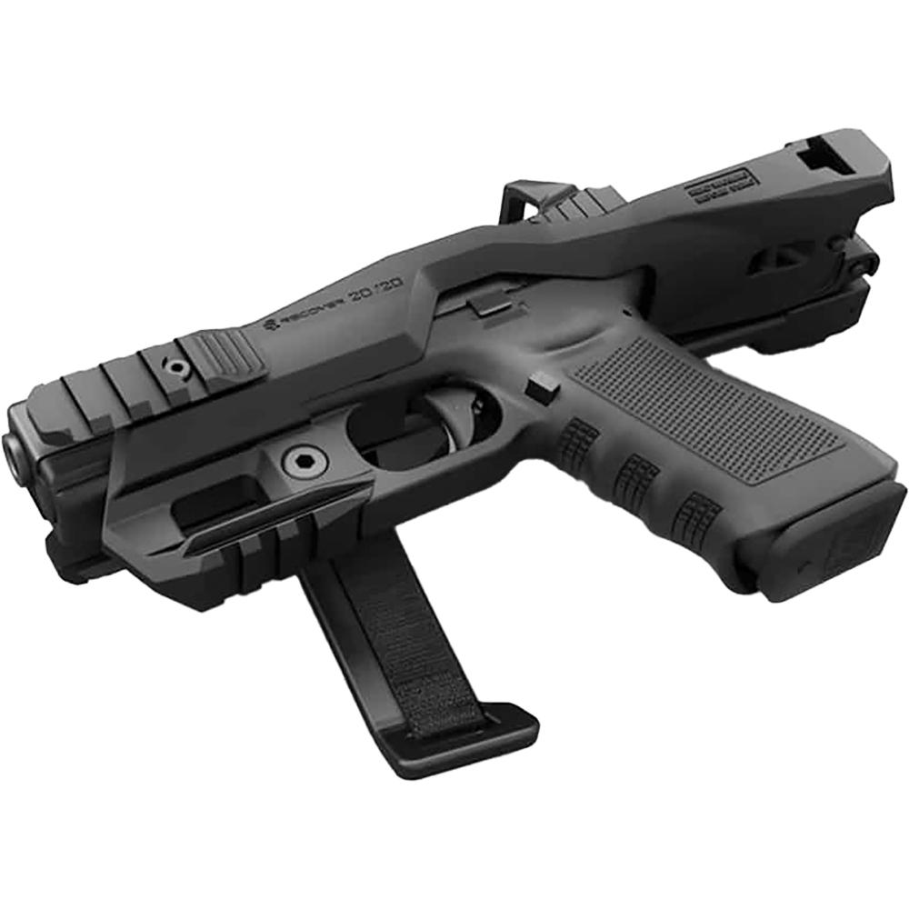 Recover Tactical 20/20N Stabilizer Kit for Glock with Angled Magwell with Brace Black