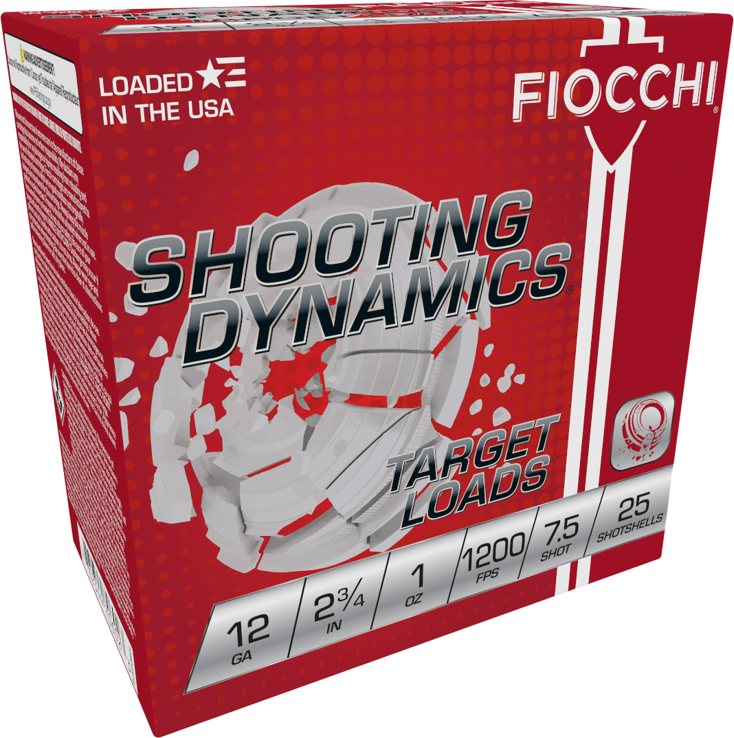 Fiocchi FIO 12G 2.75-1-7.5 1200 25RD 10BX/CS 104CS/PL