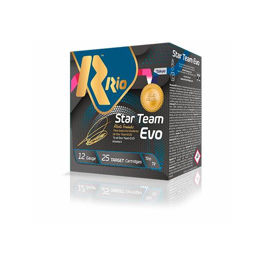 Rio Outdoors Corp Star Team EVO HV 32 Gram Shotshells 12 ga 2-3/4" 1-1/8 oz 1300 fps #7.5 25/ct