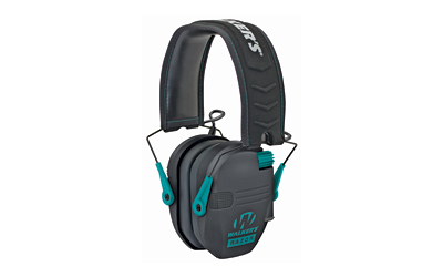 Walker's Razor Series Slim Shooter Folding Electronic Muff - Teal