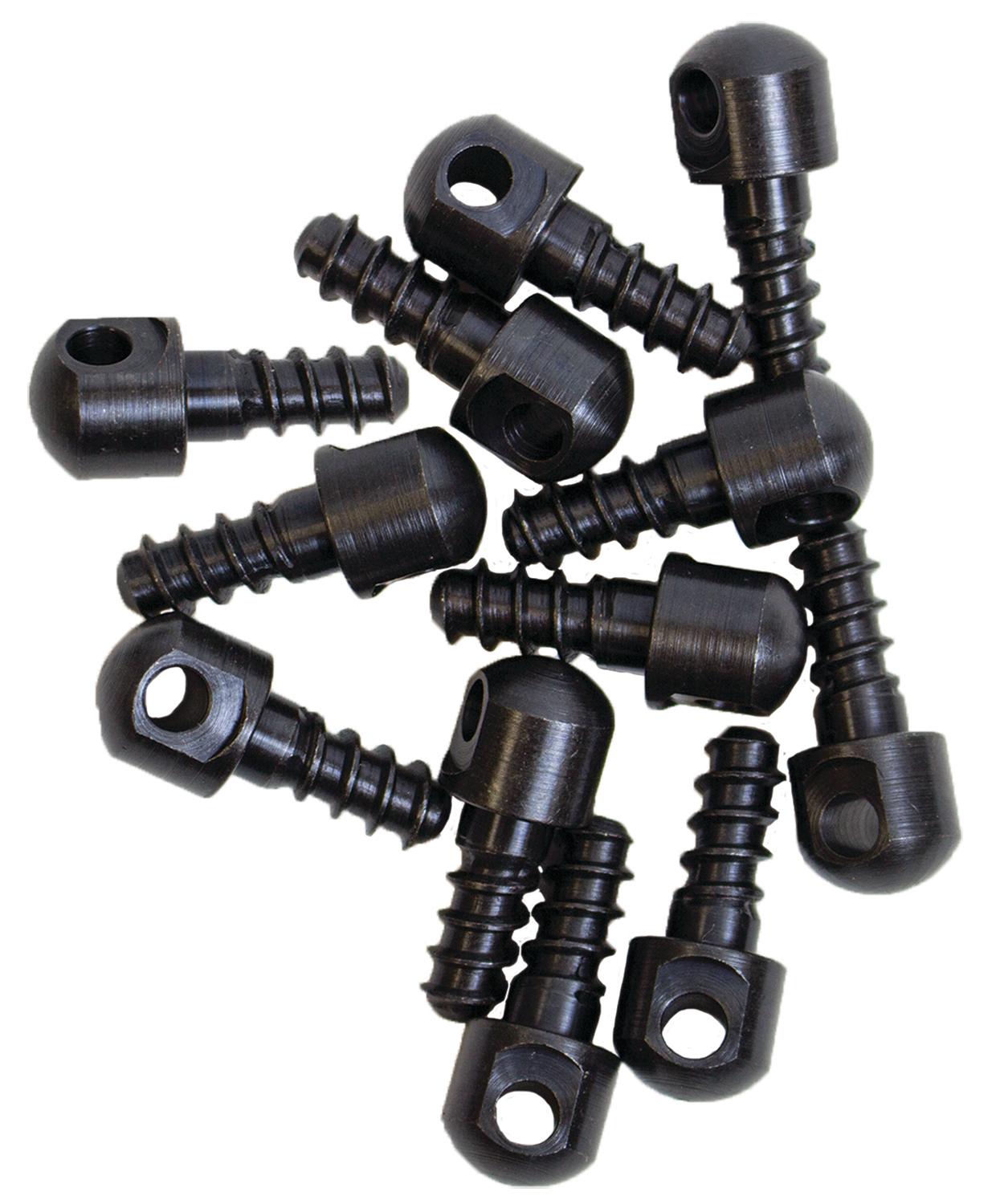 GrovTec Bulk Parts 1/2" Wood Screw Swivel Studs 12/ct