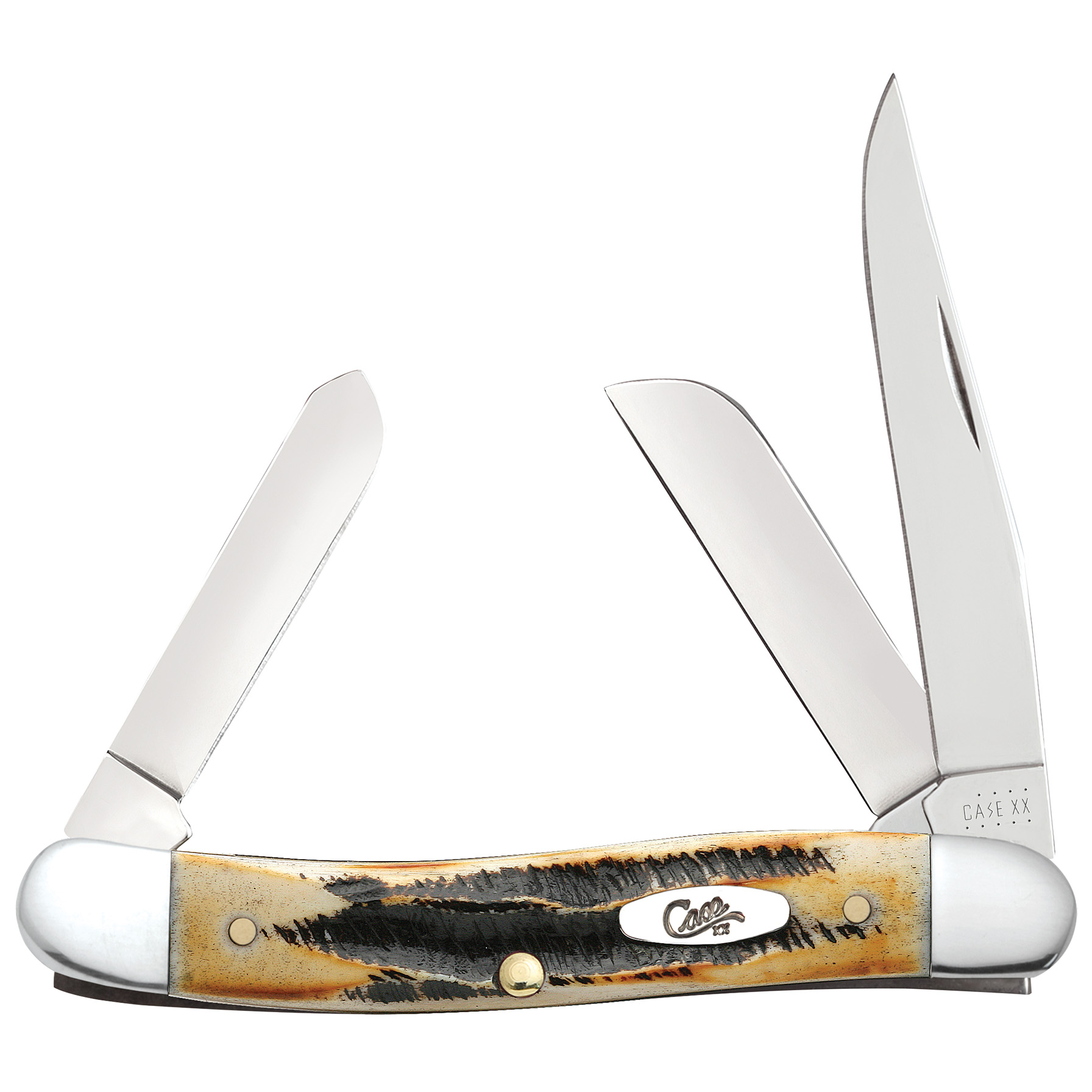 Case & Sons Cutlery 6.5318SS 6.5 Med Stockman