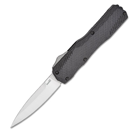 Kershaw Livewire OTF Automatic Knife 3-3/10" Spear Point Blade Black