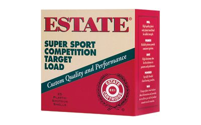 Estate Cartridge Super Sport Shotshells 12 ga 2-3/4" 1-1/8 oz 1200 fps #7.5 25/ct