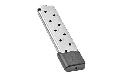 Chip McCormick Power Mag Plus Colt 1911 Handgun Magazine .45 ACP Stainless Steel 10/rd