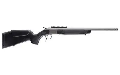 CVA Scout TD Single Shot Rifle .400 Legend 20" Threaded Stainless Barrel Black Stock 0 MOA Pic Rail