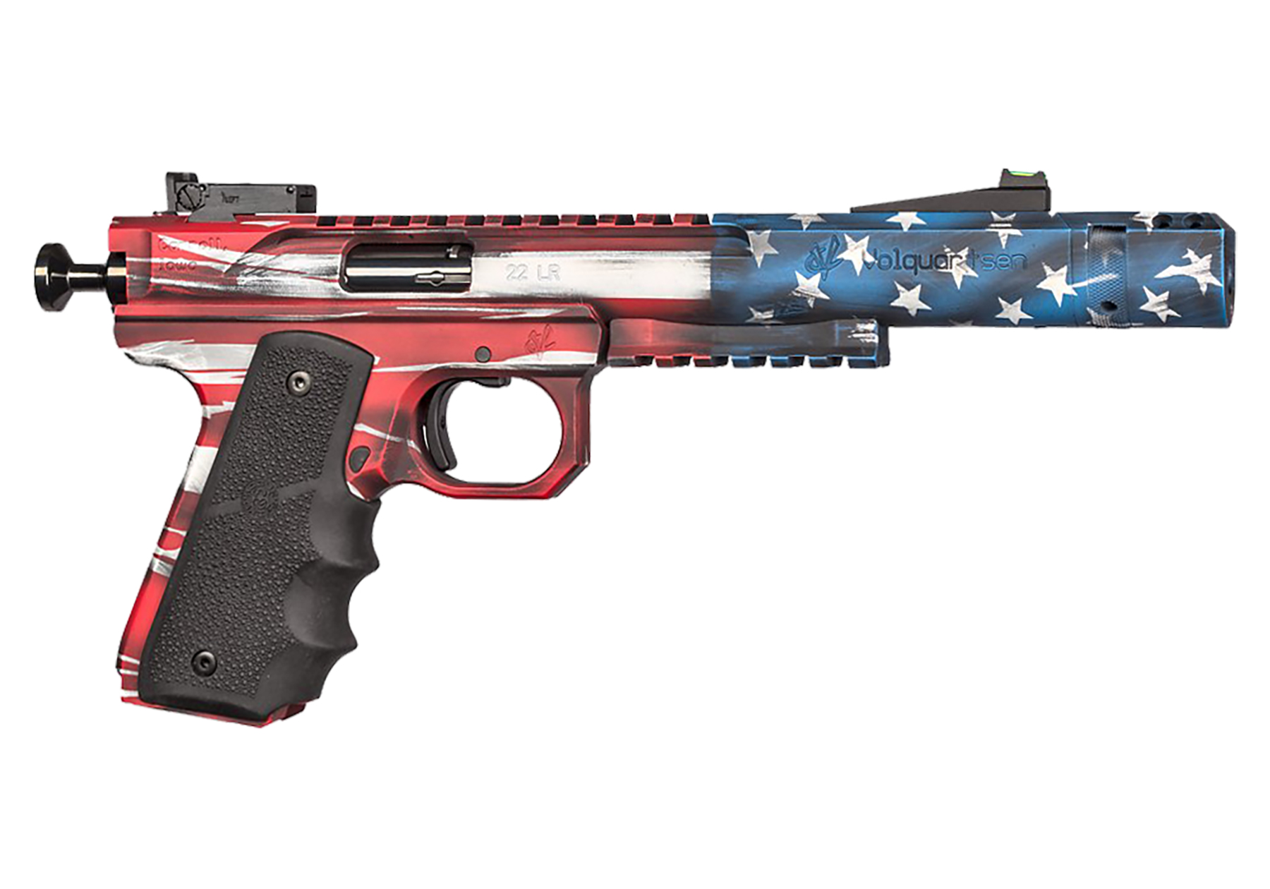 Volquartsen Firearms VOL SCORPION PST 22LR 6B USA AMERICAN FLAG EDITION