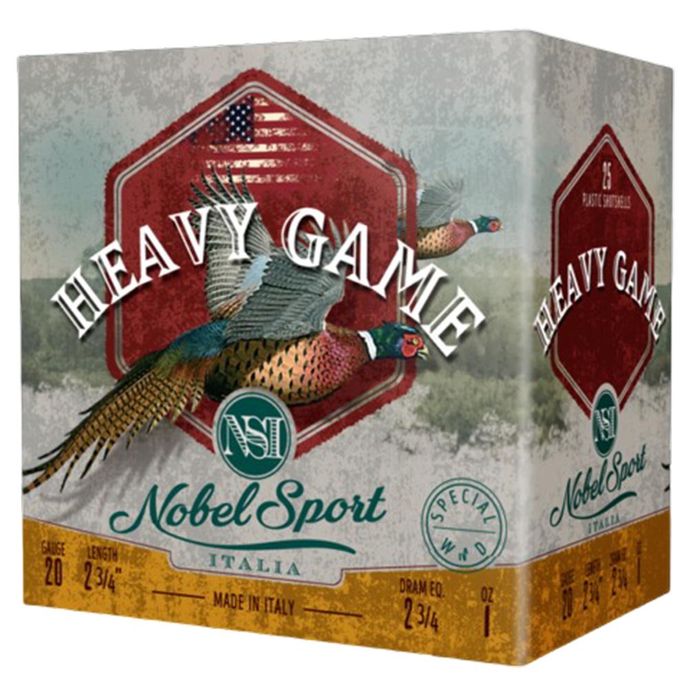 Eurosports LLC Nobel Sport Heavy Game Shotshells 20 ga 2-3/4" 1 oz 1165 fps #6 25/ct